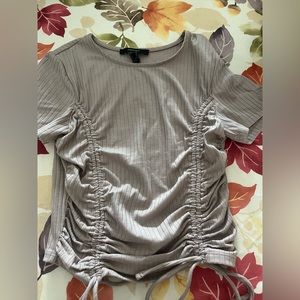 Forever 21 nude crop top